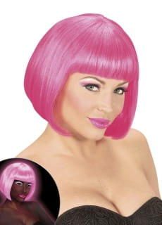 Peruka BOB NEON r�owa