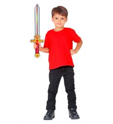 Zabawkowy MIECZ RYCERSKI 52CM miecz dla dziecka miecz zabawkowy miecze zabawkowe dla dzieci