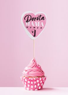 Pikery do babeczek DLA MAMY (8szt.)