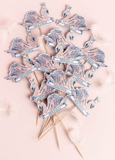 Pikery do muffinek z �ab�dziem SWAN (13szt.)