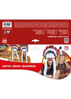 India�ski PI�ROPUSZ india�skie nakrycie g�owy pi�ropusz india�ski akcesoria do przebrania dodatek do stroju