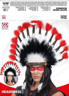 Pi�ropusz INDIA�SKI dodatek do stroju indianski pi�ropusz kostium indianina