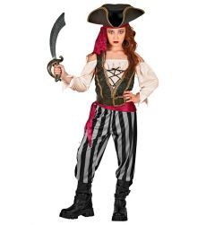 Dziewcz�cy str�j PIRATKI 128cm