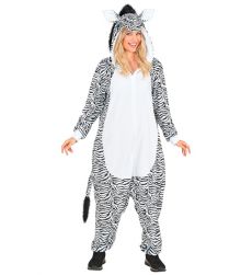 Str�j ZEBRA pluszowy kombinezon - S/M