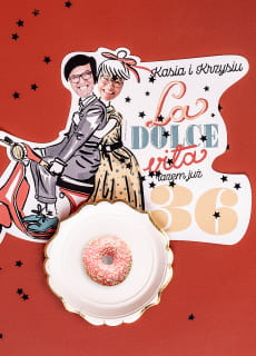 Podkadki personalizowane LA DOLCE VITA (6szt.)
