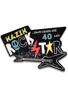 Podk�adki personalizowane ROCKSTAR (6szt.)