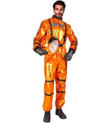 Str�j karnawa�owy ASTRONAUTA pomara�czowy - L