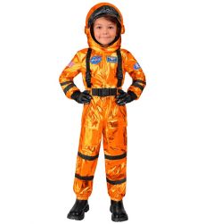 Dzieci�cy str�j ASTRONAUTY pomara�czowy - 116cm