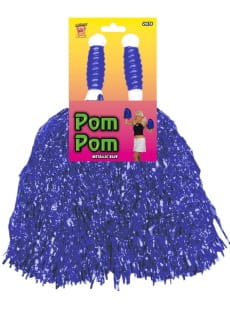 Pompony cheerleaderki niebieskie