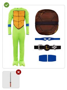 Str�j LEONARDO Wojownicze ��wie Ninja - XL