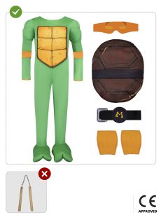 Str�j Wojownicze ��wie Ninja MICHELANGELO - 13-15 lat