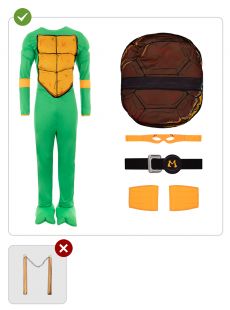 Str�j WOJOWNICZE �ӣWIE NINJA Michelangelo - S