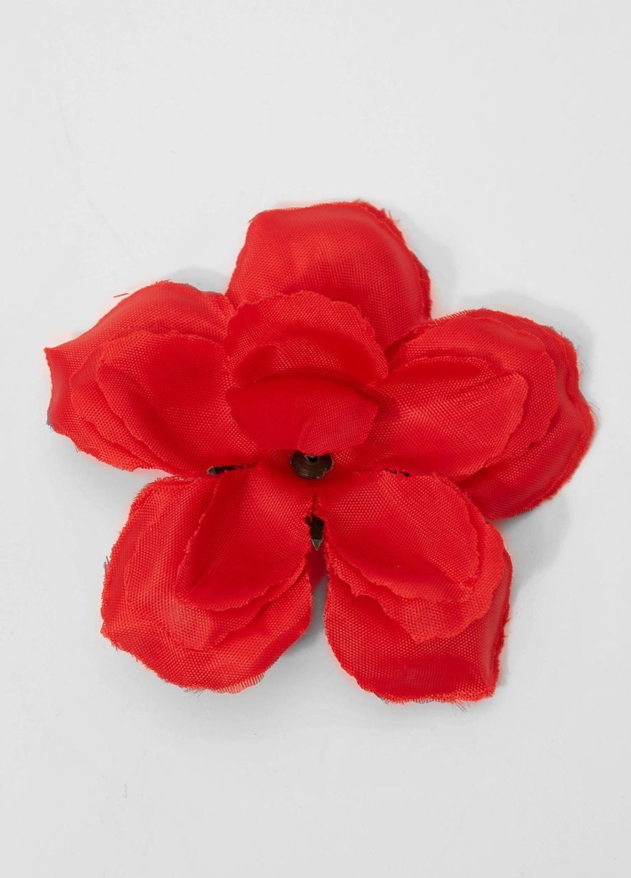 Przypinka kwiat RÓŻA czerwona