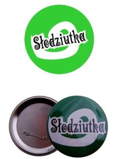 Przypinka na wiecz�r panie�ski S�ODZIUTKA