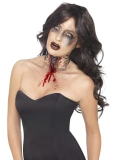 Sztuczna rana GARDO ZOMBIE charakteryzacja na Halloween