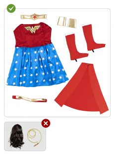 Str�j damski WONDER WOMAN sexy przebranie - XL