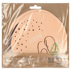 Serpentyna urodzinowa 60 URODZINY Elegant Blush (5szt.)
