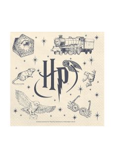 Papierowe serwetki HARRY POTTER be�owe 20 szt.