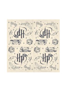 Papierowe serwetki HARRY POTTER be�owe 20 szt.