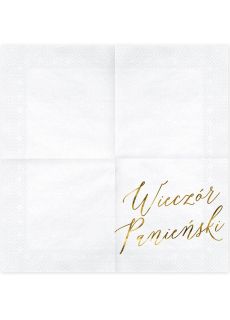 Serwetki na WIECZ�R PANIE�SKI 33cm (20szt.)