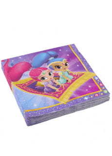 Serwetki na urodziny dziecka SHIMMER & SHINE (20szt.)