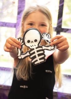 Halloweenowe serwetki szkielet SPOOKY FRIENDS 12 szt. serwetki halloweenowe dekoracje halloweenowe