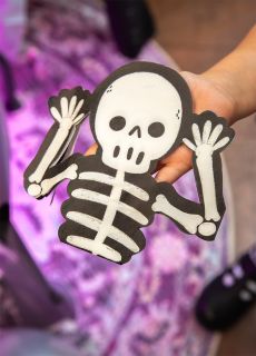 Halloweenowe serwetki szkielet SPOOKY FRIENDS 12 szt. serwetki halloweenowe dekoracje halloweenowe