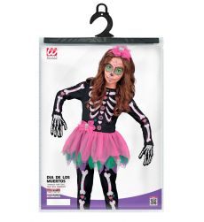 Str�j SZKIELECIK Dia de los Muertos dla dziewczynki - 140cm