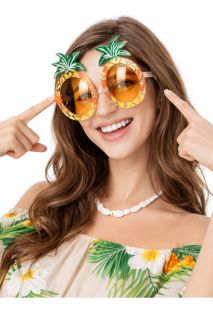 �MIESZNE okulary ANANASY w stylu hawajskim