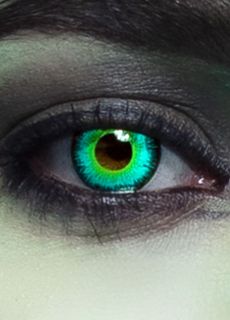 Soczewki kontaktowe HALLOWEEN dla czarownicy