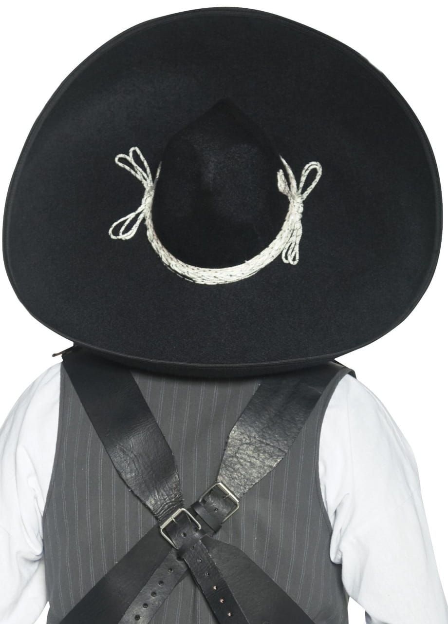 Sombrero czarne KAPELUSZ MEKSYKANINA