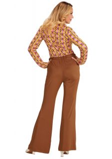 Spodnie damskie DISCO br�zowe - S/M