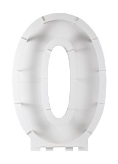 Stojak na balony CYFRA 0