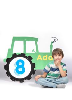 Personalizowany stand TRAKTOR