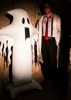 Stoj�cy balon halloweenowy DUCH XXL