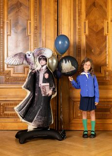 Stoj�cy balon HARRY POTTER z Hedwig� 145 cm