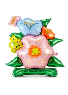 Stojcy balon KWIATY