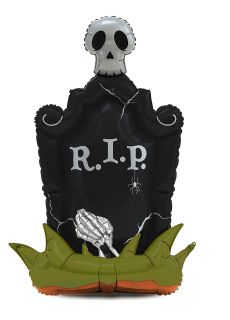 Stoj�cy balon halloweenowy NAGROBEK XXL