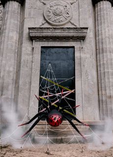 Stoj�cy balon na halloween PAJ�K XXL