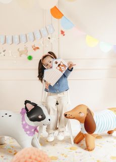 Stoj�cy BALON JAMNIK balon piesek balon stoj�cy balon pies balon jamnik pies balon