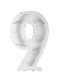 Stela na balony CYFRA 9