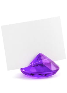 Stojaki na winietki DIAMENT fioletowy (10szt.)