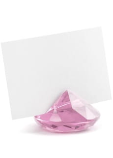 Stojaki na winietki DIAMENT r�owy (10szt.)