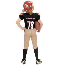 Str�j AMERYKA�SKI FUTBOLISTA dzieci�cy 158 cm kostium sportowy dla ch�opca na bal