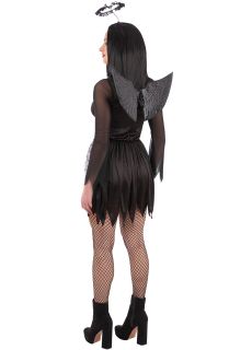Str�j CZARNY ANIO� przebranie Halloweenowe str�j na halloween kostium na halloween str�j damski