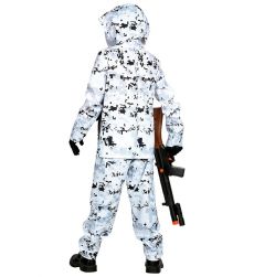 Str�j karnawa�owy dla ch�opca ARKTYCZNE SI�Y SPECJALNE 164cm kostium militarny moro