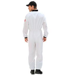 Str�j karnawa�owy KOMBINEZON ASTRONAUTY bia�y S kostium kosmonauta Halloween impreza