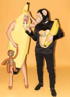 Str�j BANANA przebranie dla doros�ych kostium banana pomys� na przebranie dla doros�ych kostium banan