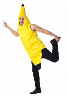 Str�j BANANA przebranie dla doros�ych kostium banana pomys� na przebranie dla doros�ych kostium banan