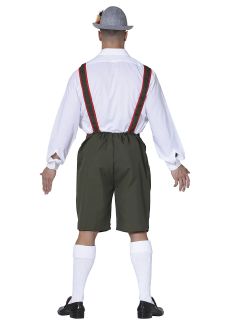 Str�j BAWARCZYK spodnie z szelkami - L str�j bawarski str�j na oktoberfest kostium na oktoberfest